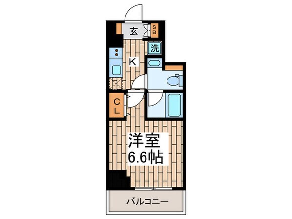 アーバネックス大森の物件間取画像